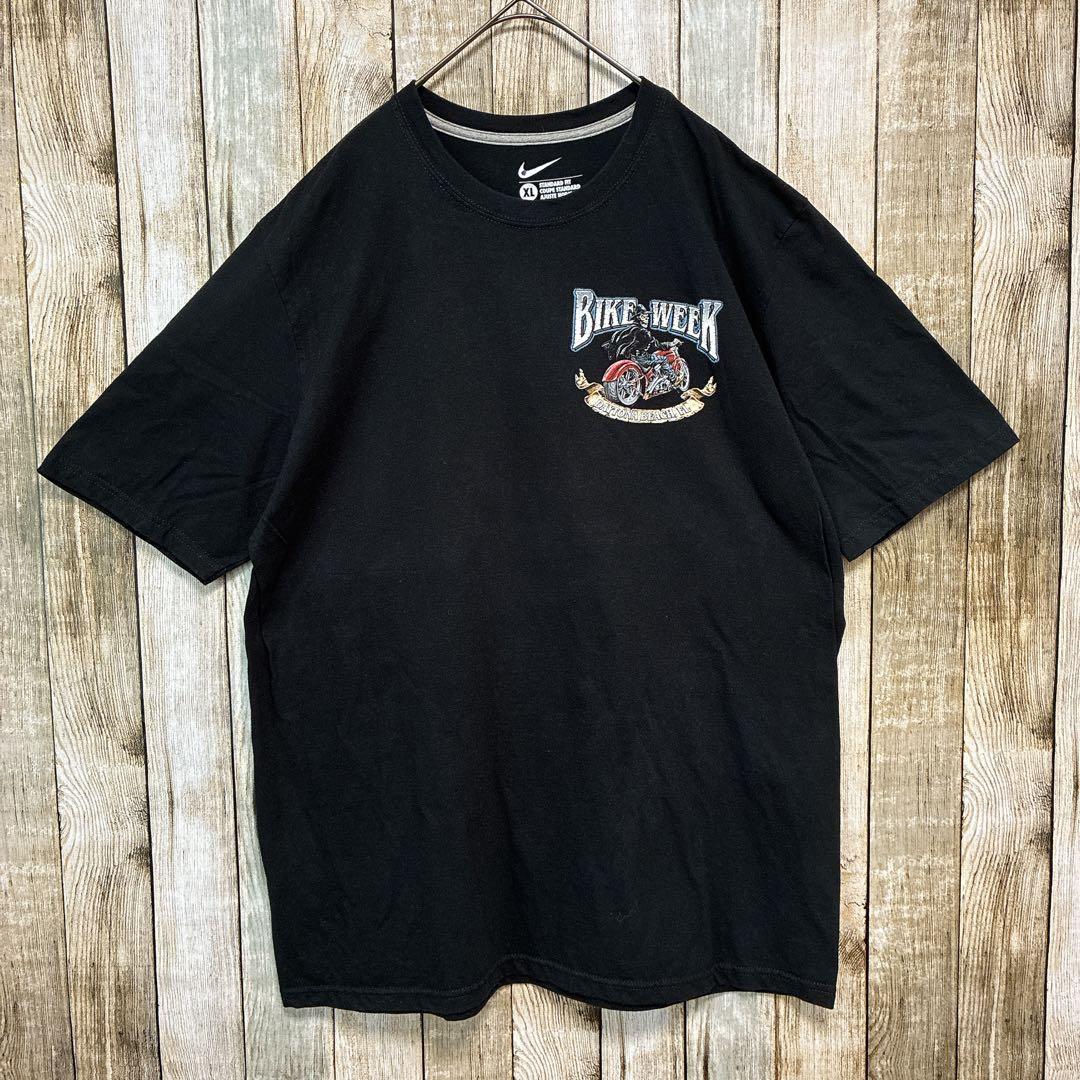 g49 レア NIKE × BIKE WEEK Tシャツ XL 2011 スカル