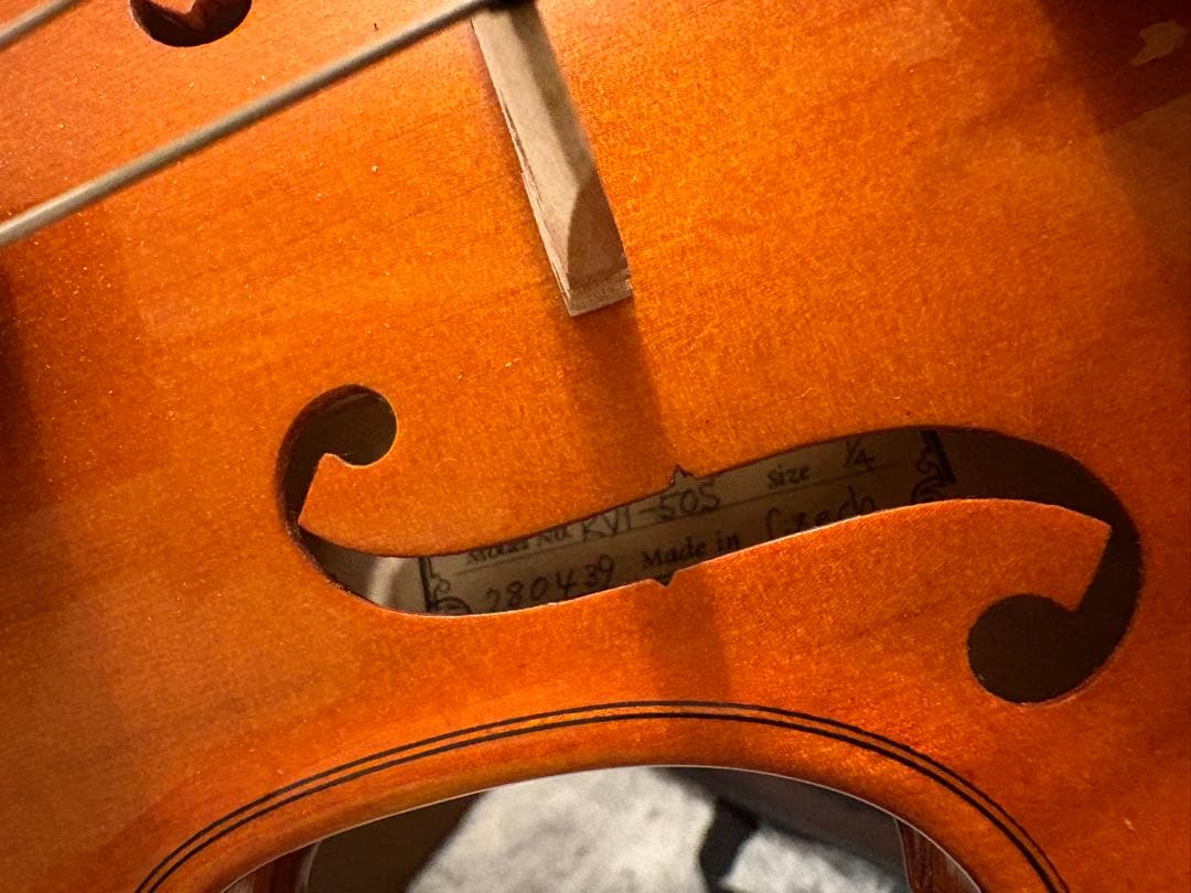 分数バイオリン 河合楽器　子供バイオリン　KVI-50S Size1/4