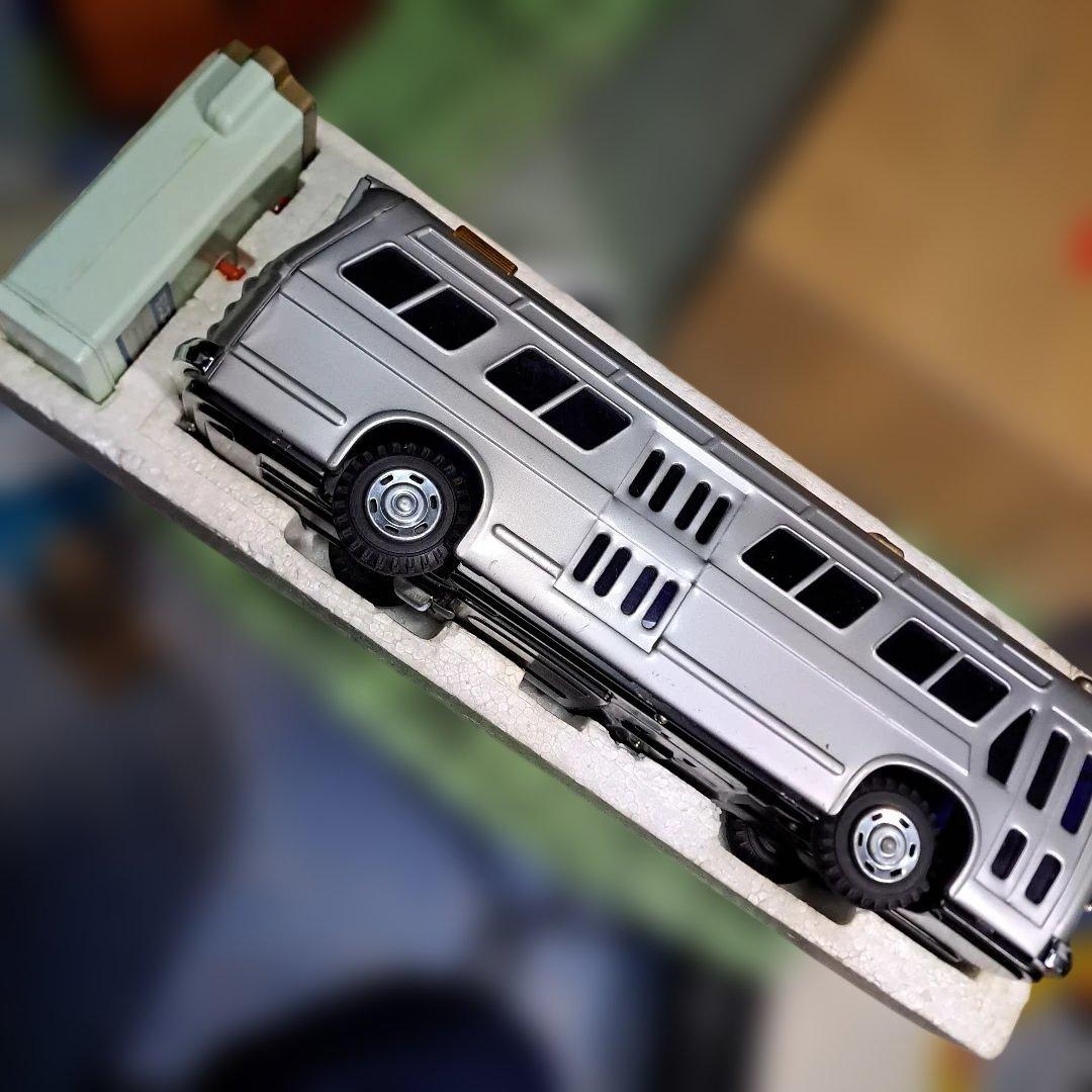 昭和レトロ　ブリキ-ラジコンバス