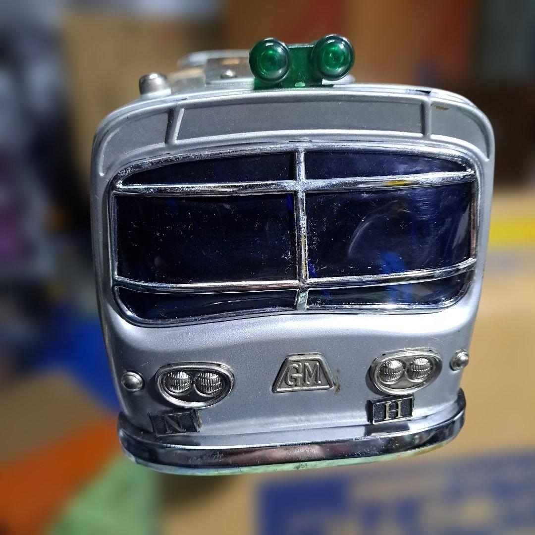 昭和レトロ　ブリキ-ラジコンバス