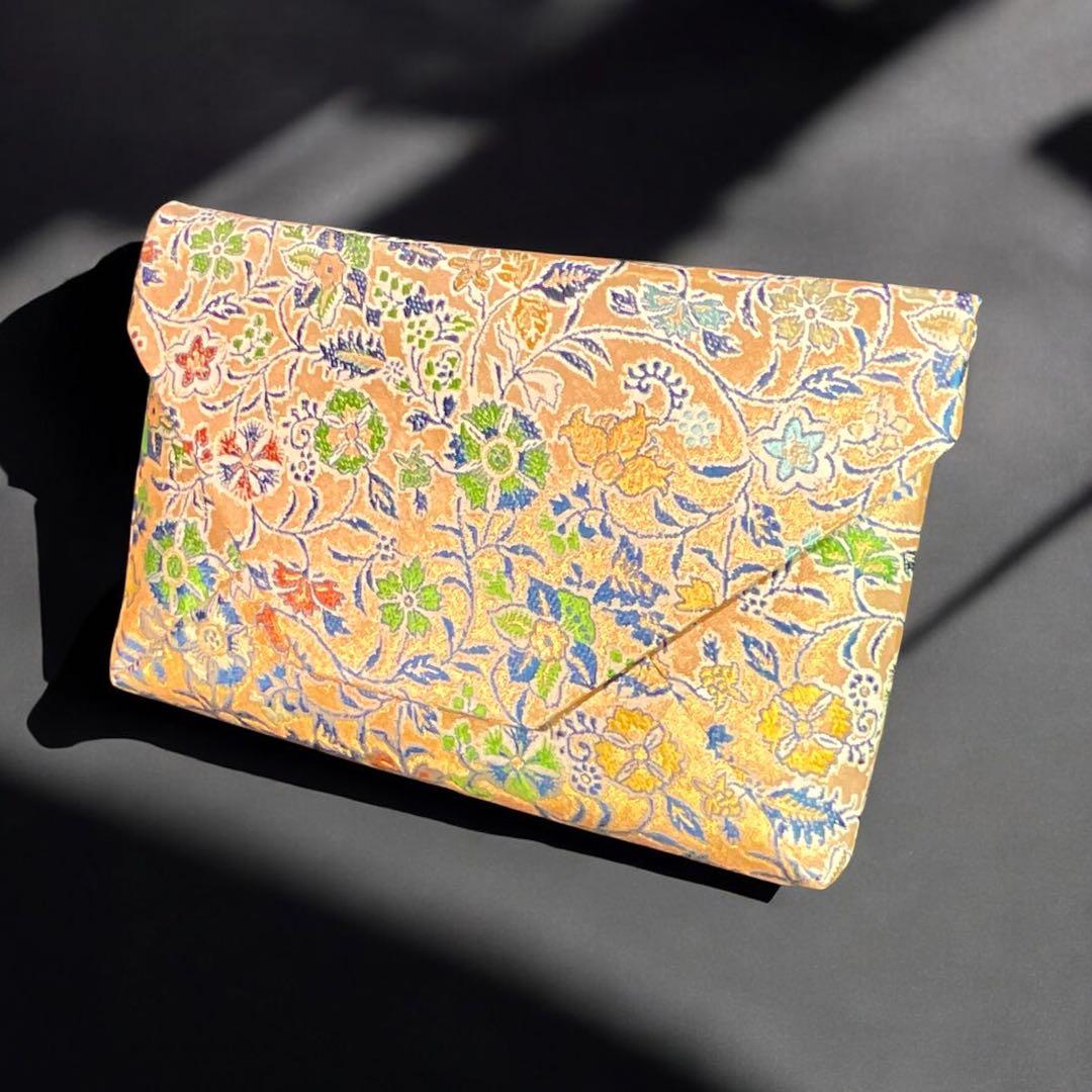 京都発　錦匠　龍村織物　/　数奇屋袋　早雲寺文台裂　⭐️【日本製】【新品】⭐️