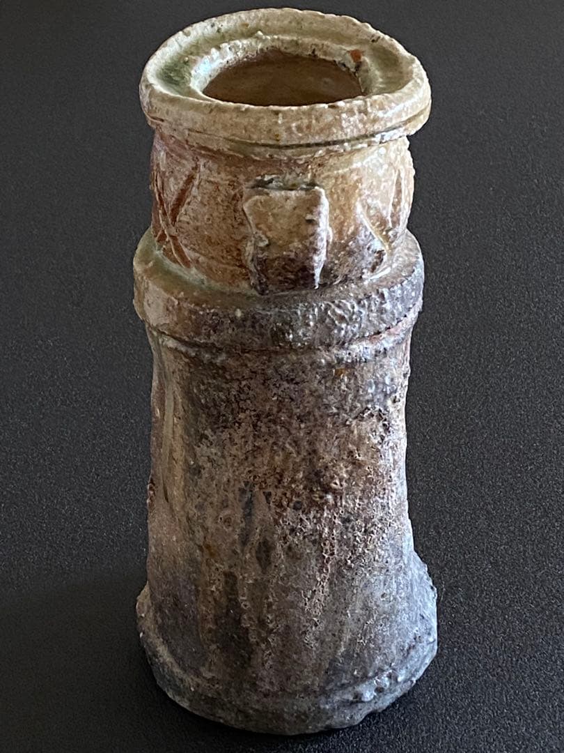 信楽焼　花瓶　花器　花入　井村侊生　　#3404