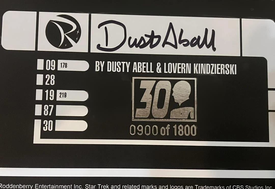 新スタートレック 30周年記念ポスターセット(3枚組)シリアルナンバー900