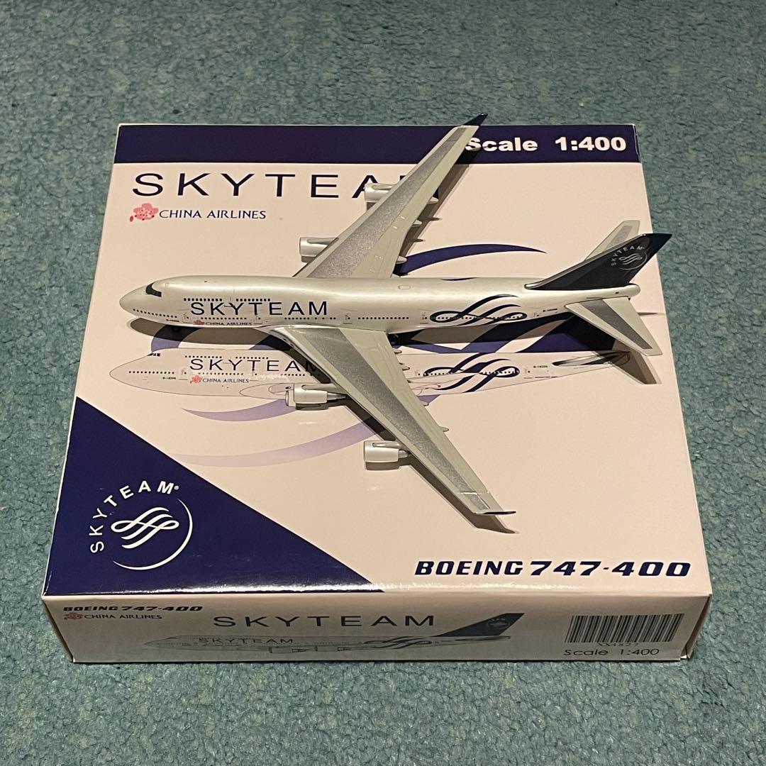 CHINA AIRLINES 747-400 チャイナエアライン SKYTEAM