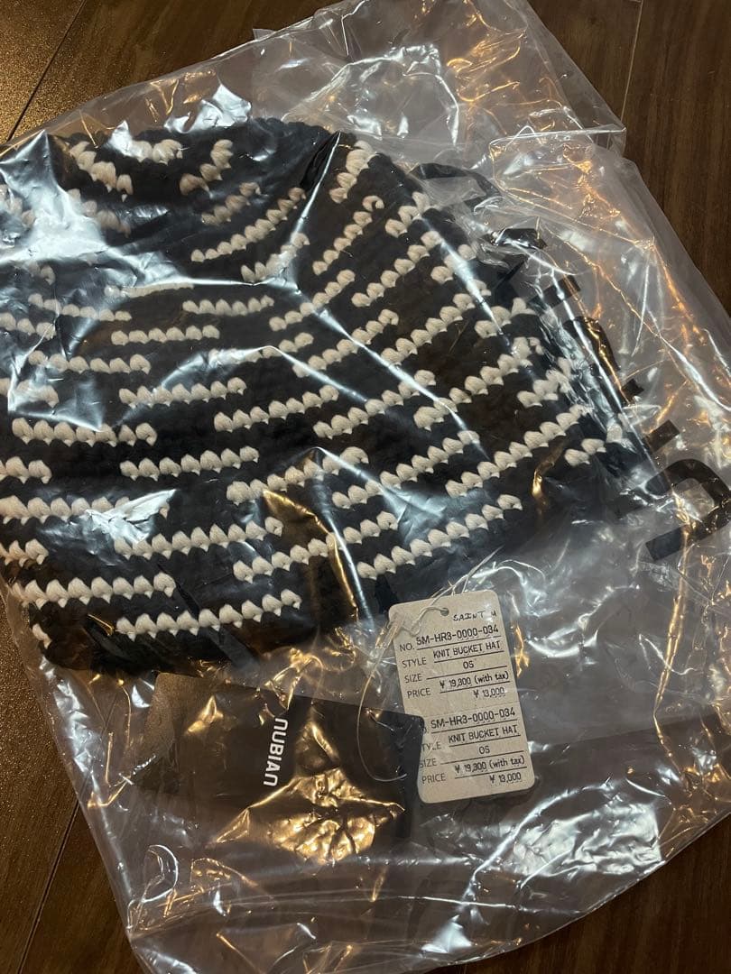 セントマイケル　KNIT BUCKET HAT