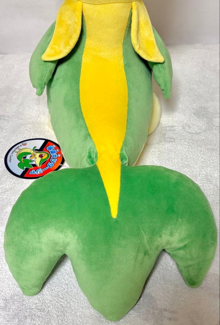 【タグ付き】 1/1 等身大 ツタージャ ぬいぐるみ ポケモンセンターオリジナル