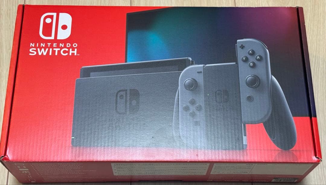 Nintendo Switch1 本体 グレー（バッテリー強化版）付属品完備