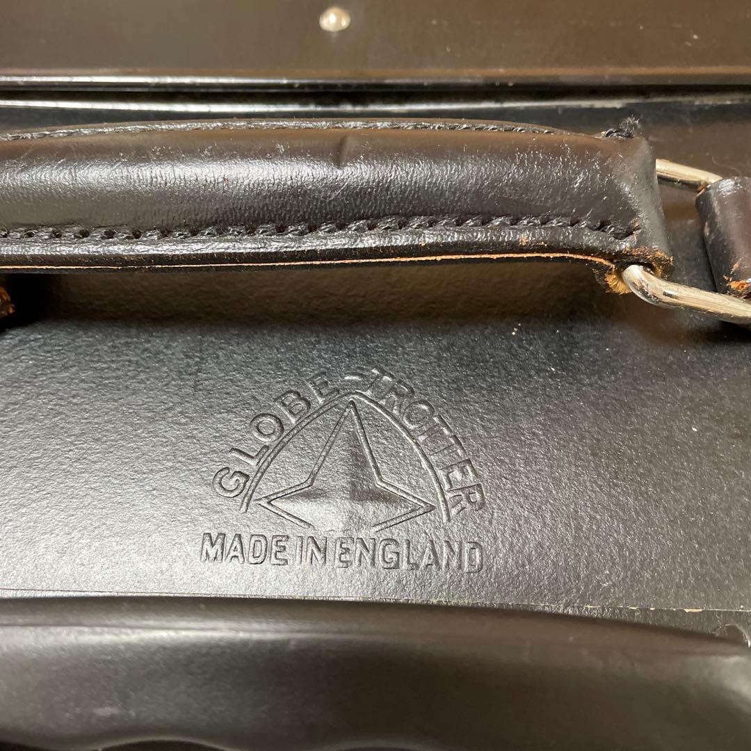 ［美品］グローブトロッター　オリジナル　キャリーケース　ベルト付　機内持ち込み