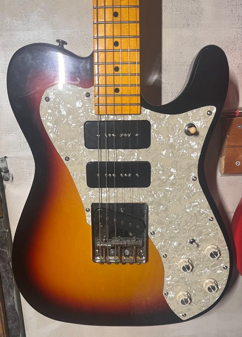 テレキャスター　デラックス　カスタム　改造