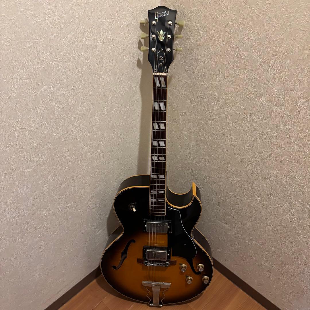 最終値下げ 1970年代製 Greco S-55 ES-175モデル フルアコ