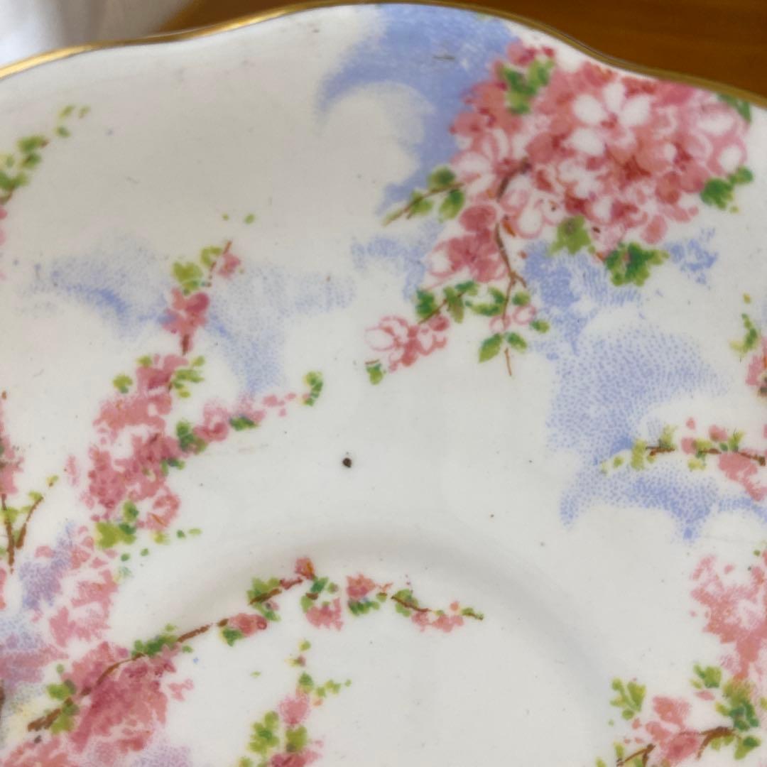 【特価ラスト1点】ロイヤルアルバート　ブロッサムタイム　カップ　ソーサー　トリオ