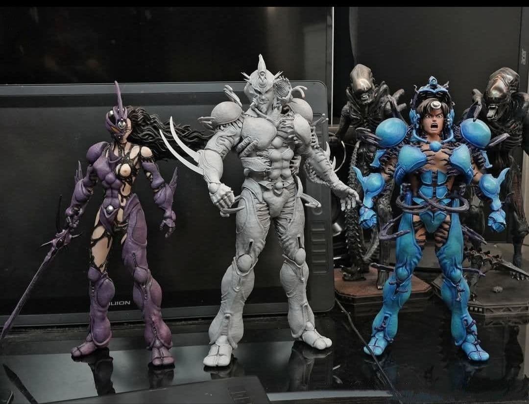 新品未使用1/6スケールガイバー変身 3 ガレージキット（未組立未塗装）