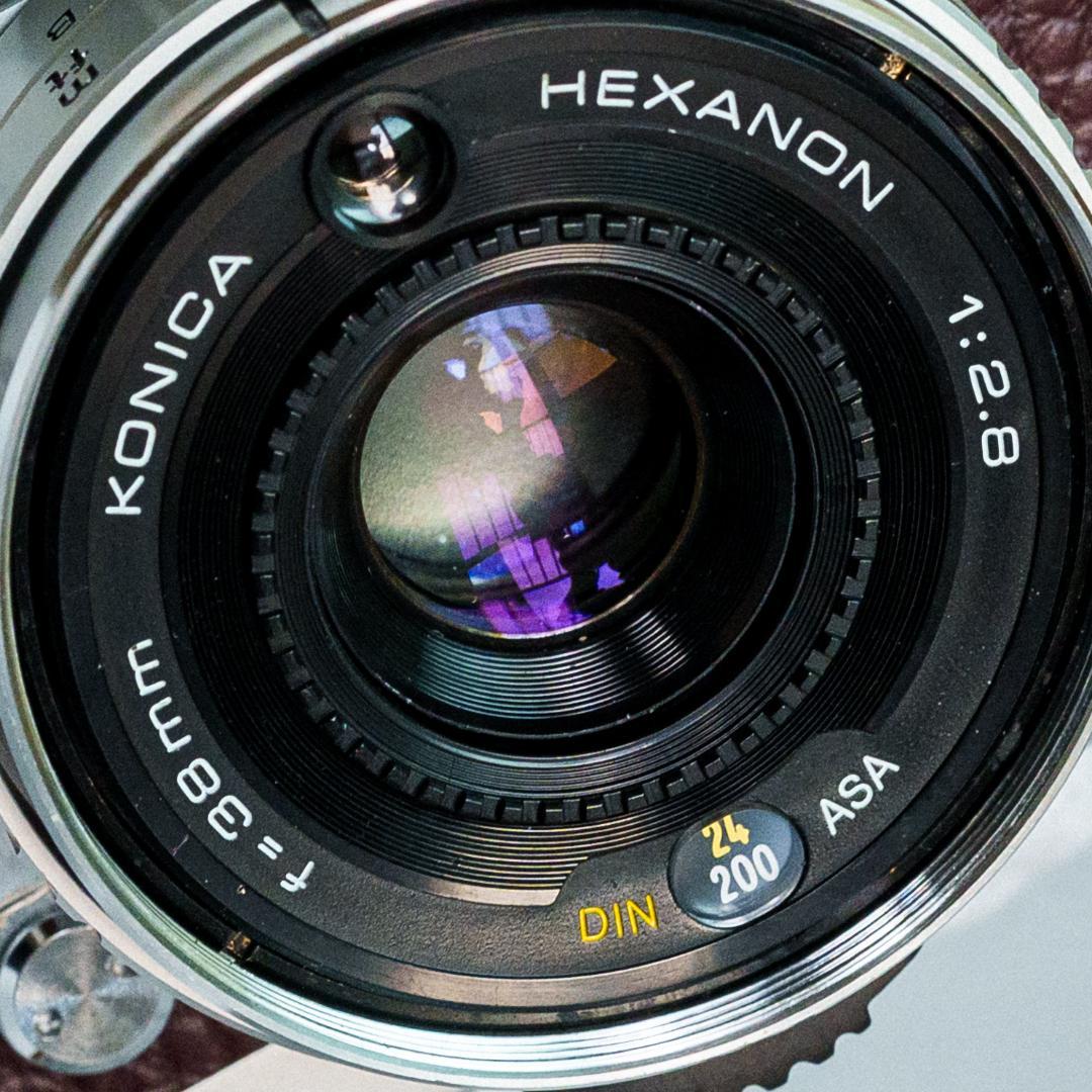 （kiki）Konica C35 flash matic バーガンディ