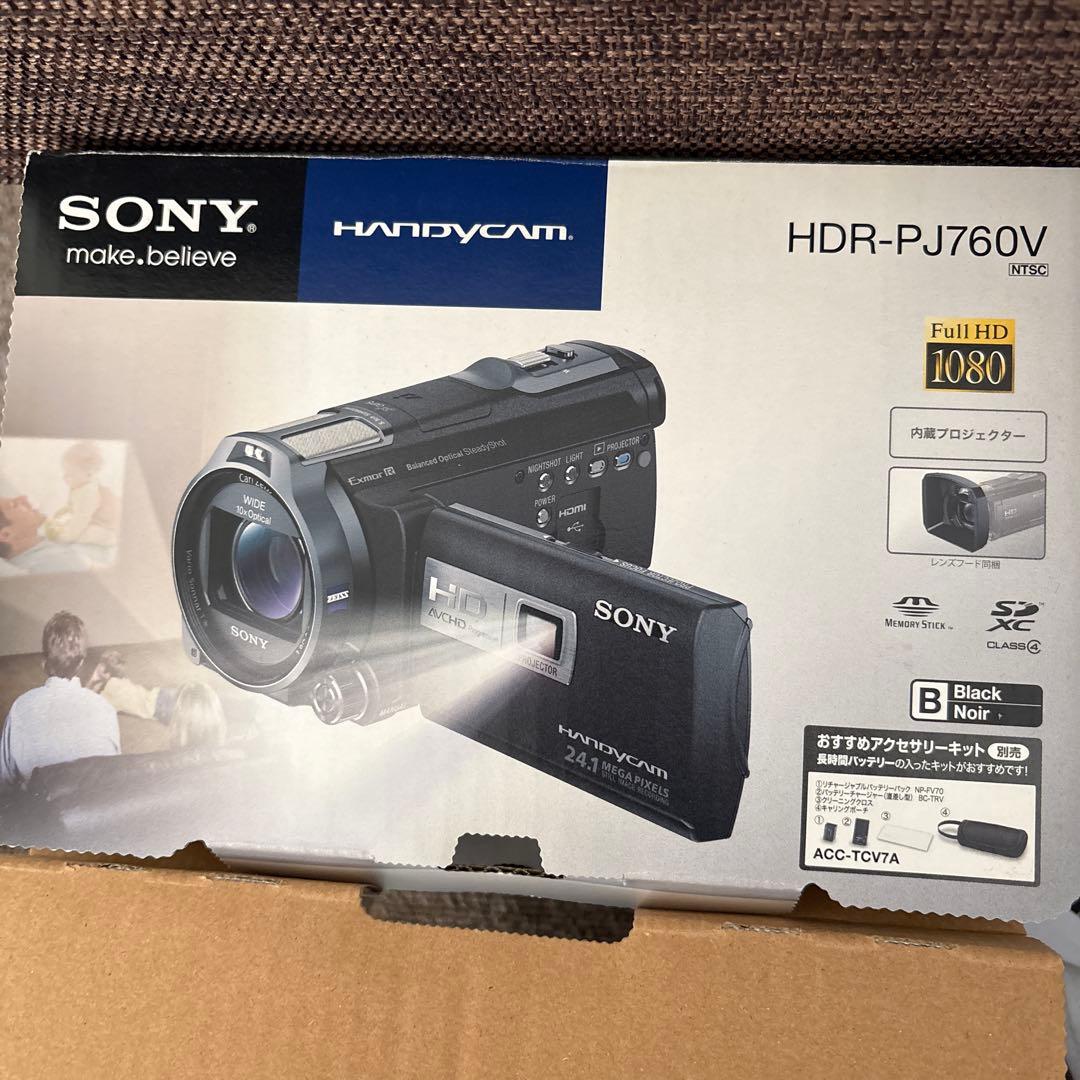 ビデオカメラ sony HDR-PJ760V