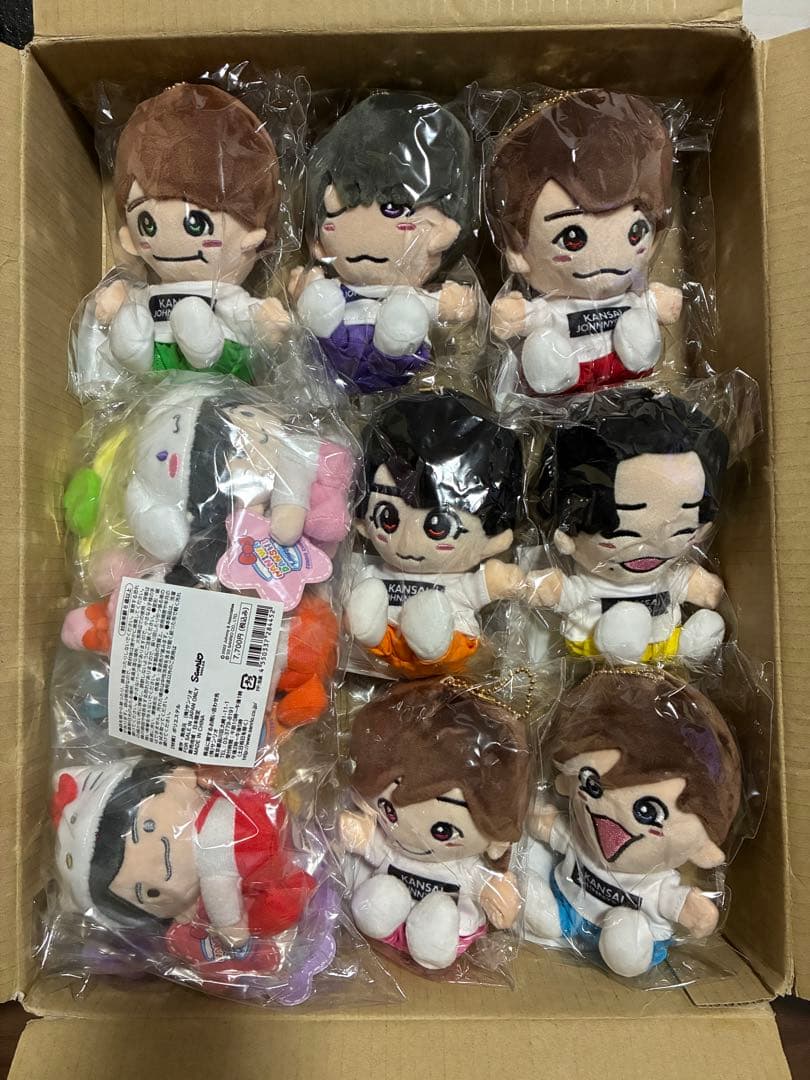 なにわ男子　ちびぬい第１弾７個セット＋サンリオキャラクダーズ全７種セット