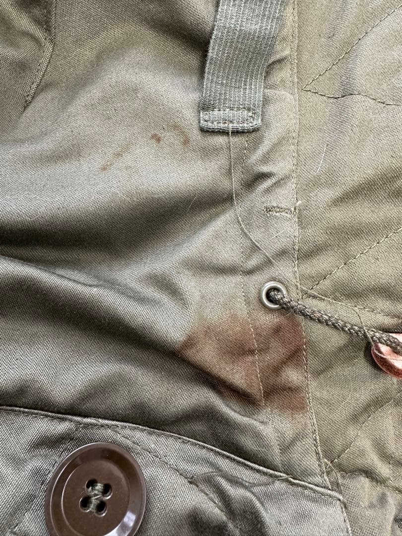 M-51 モッズコート用フード　ワイヤー折れ