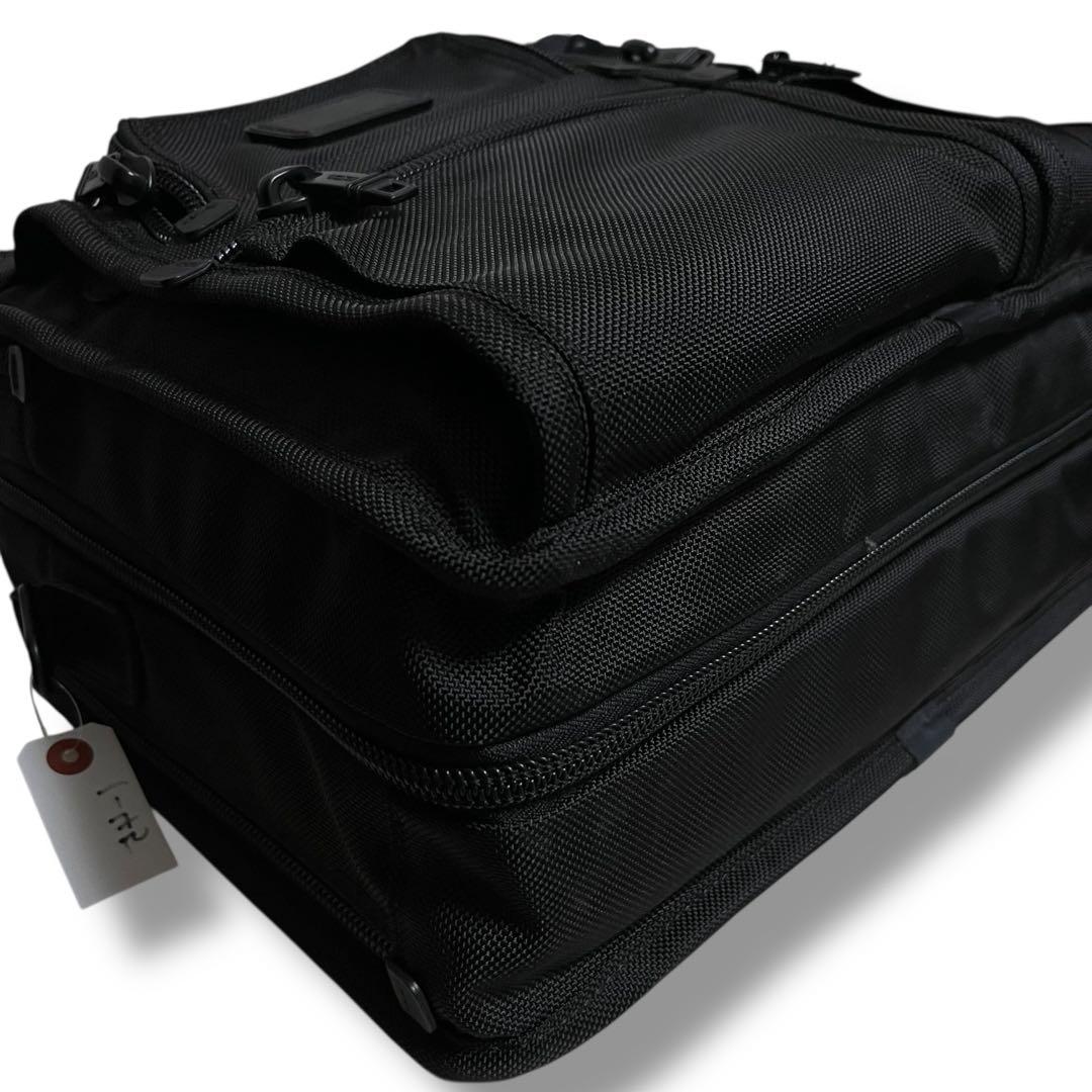 未使用級✨TUMIビジネスバッグ 2層 2way マチ拡張 26141DH 黒