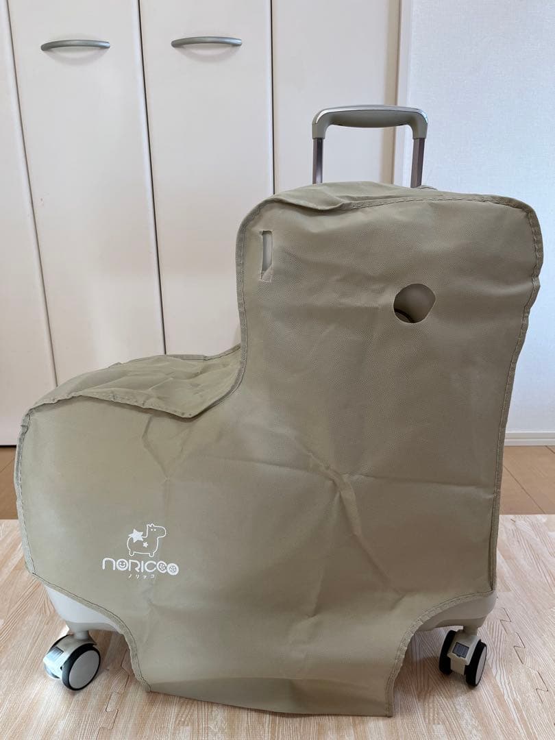 【美品】NORICCO ノリッコ おしり痛くないクッション付 乗れるスーツケース