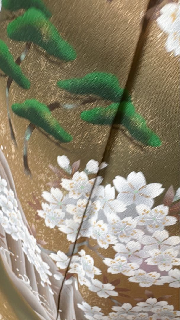 付下げ　付下げ訪問着　訪問着