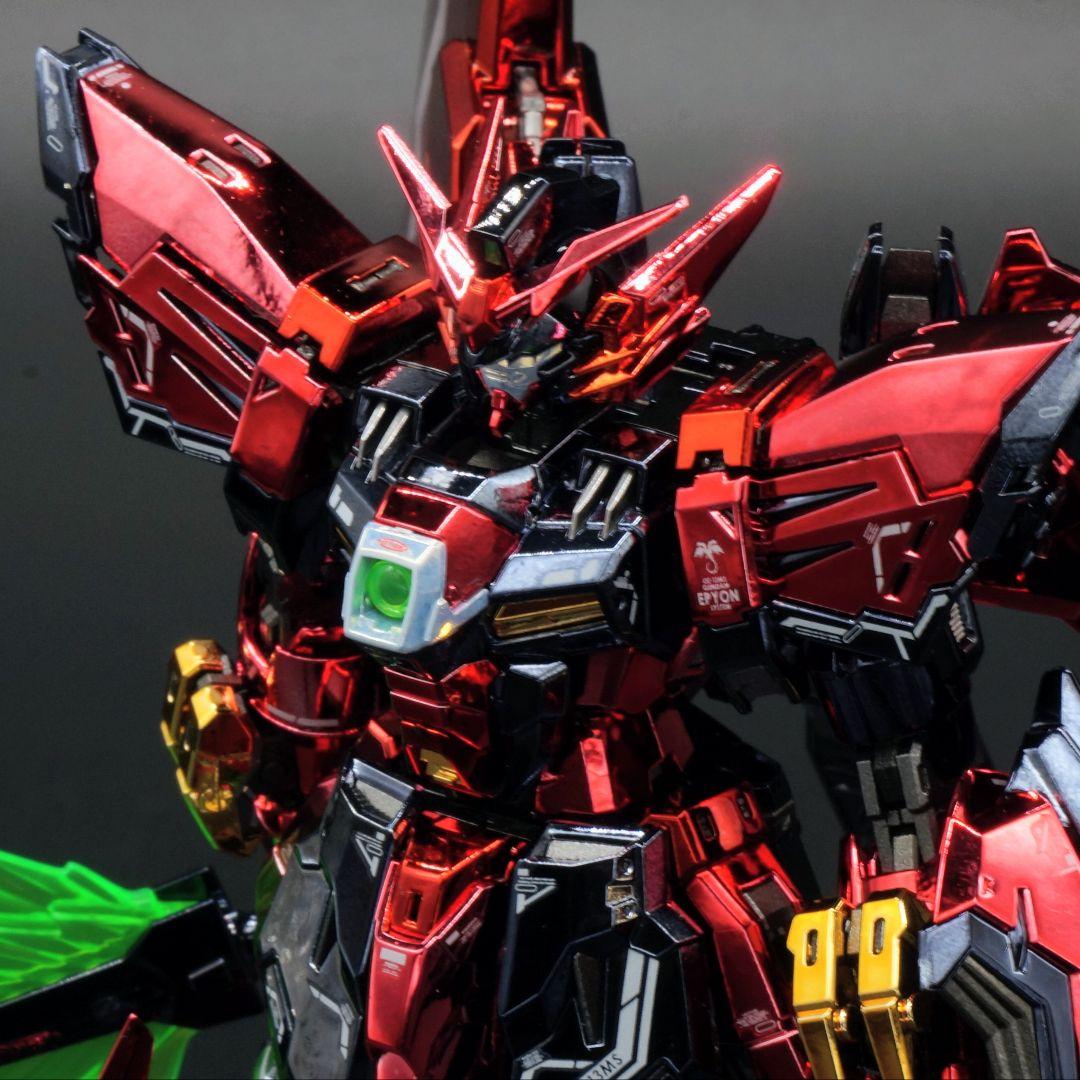 完成品【メッキ仕様】RG ガンダム エピオン 限定 Wガンダム ウイング
