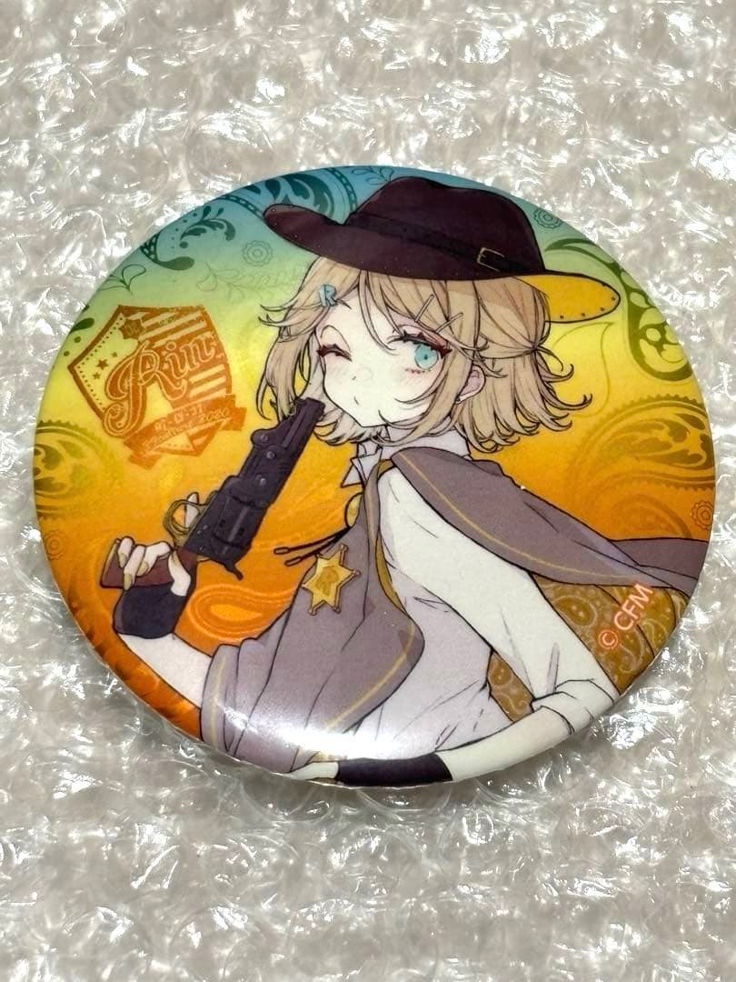 39culture 2020 World 鏡音リン 缶バッジ