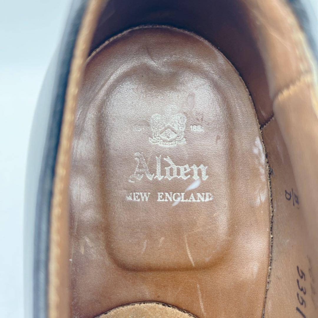 革のダイヤモンド✨オールデン 53511 コードバン モディファイドラスト 8