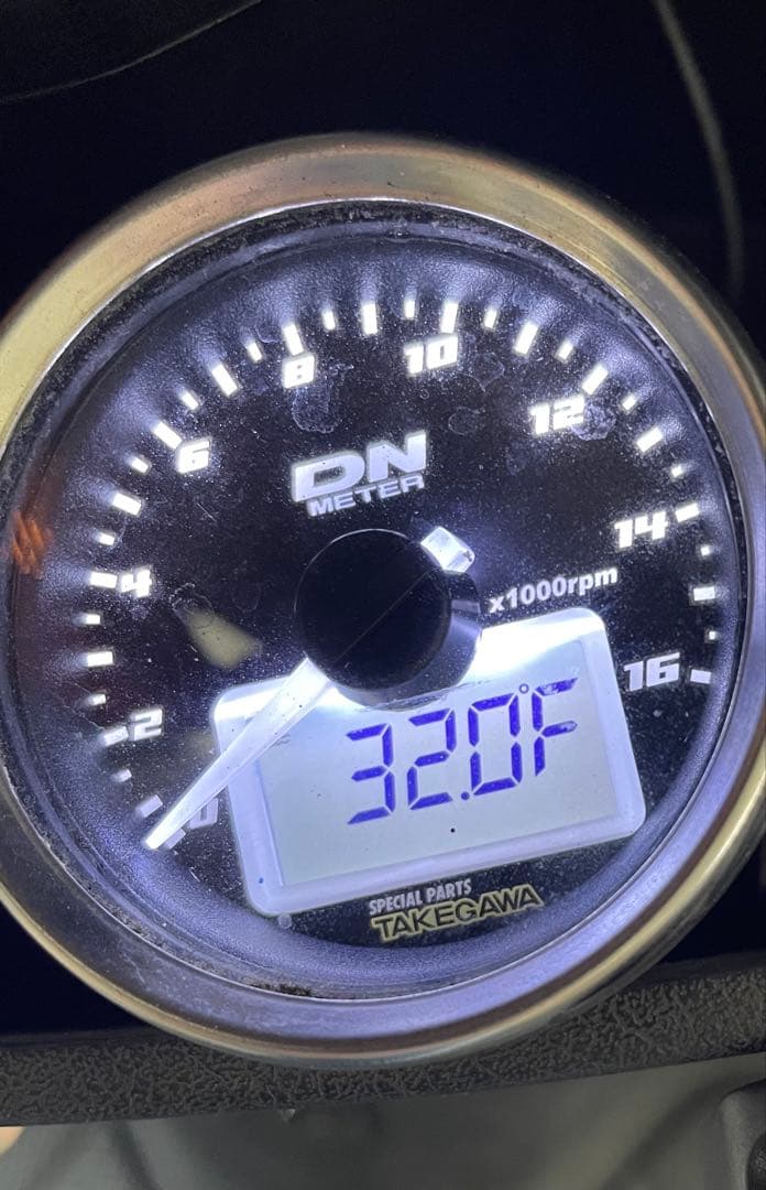 TAKEGAWA DN METER 回転数計