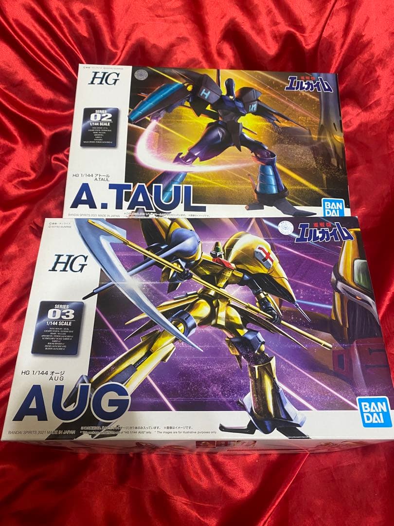 エルガイム　プラモデル　オージ　アトール　リニューアル　新品　未開封　hg