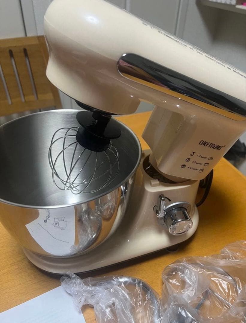 全自動多機能キッチン電気スタンドミキサー、自動生地ミキサー、家庭用泡立て器
