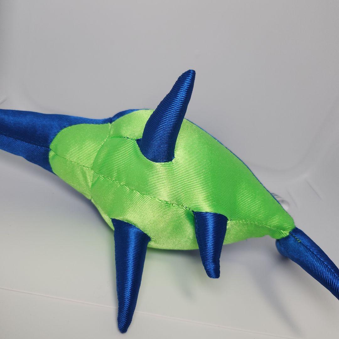 激レア　当時物　スーパードンキーコング2 エンガード　カジキ　ぬいぐるみ　絶版