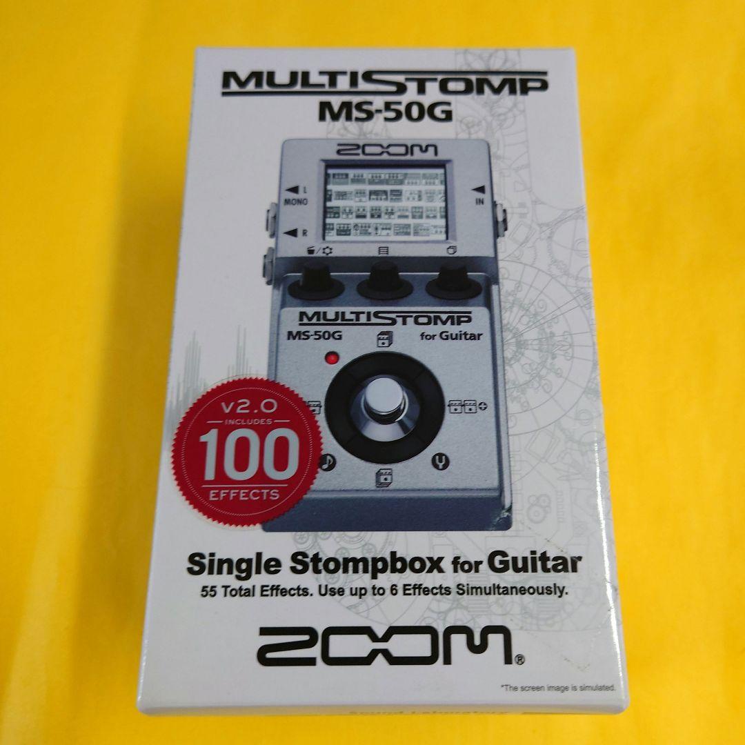 【箱と説明書、電源ケーブル付き】ZOOM MS-50G MULTI STOMP