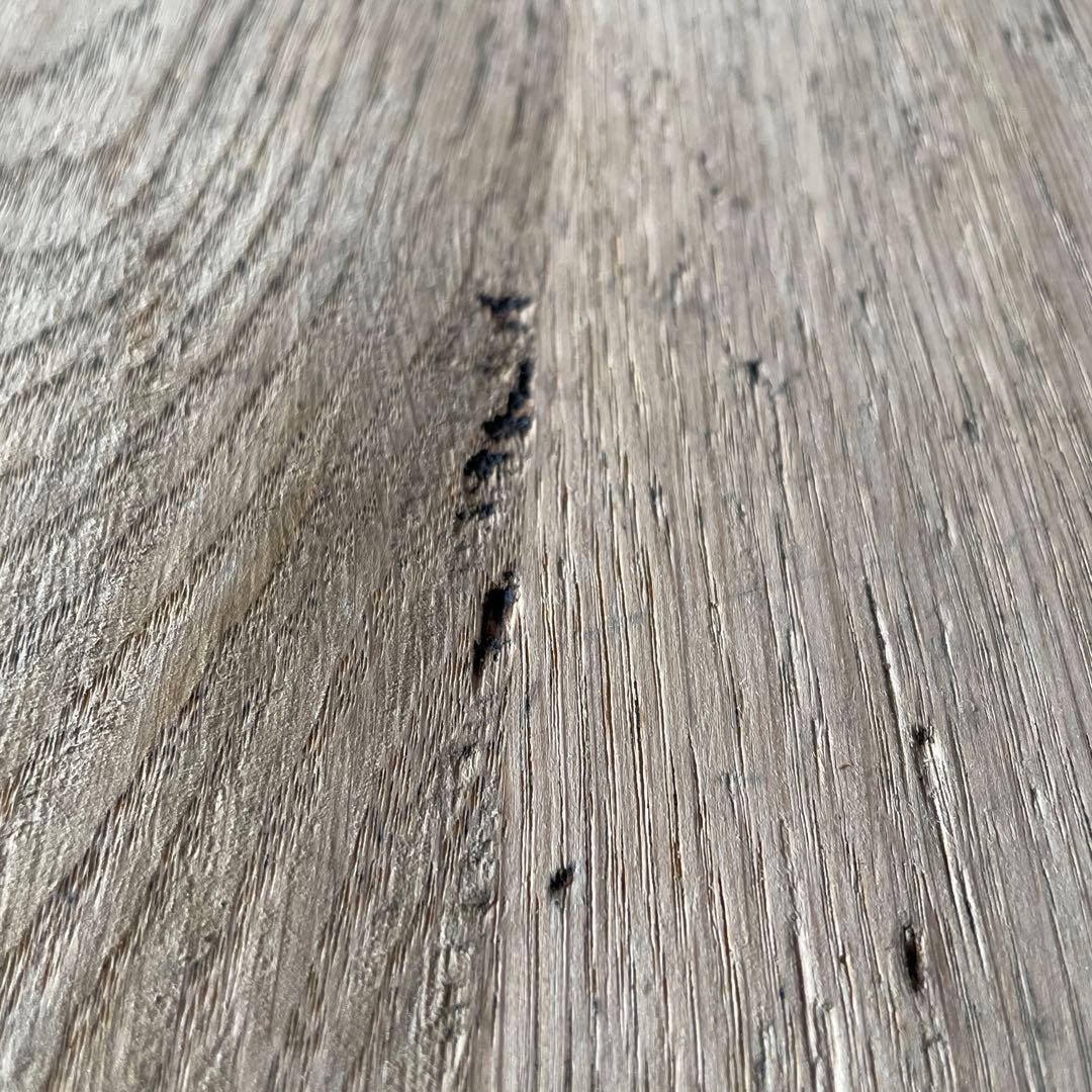 年末・年始SALE ビンテージ　ドロワーゲートレッグテーブル 剥離