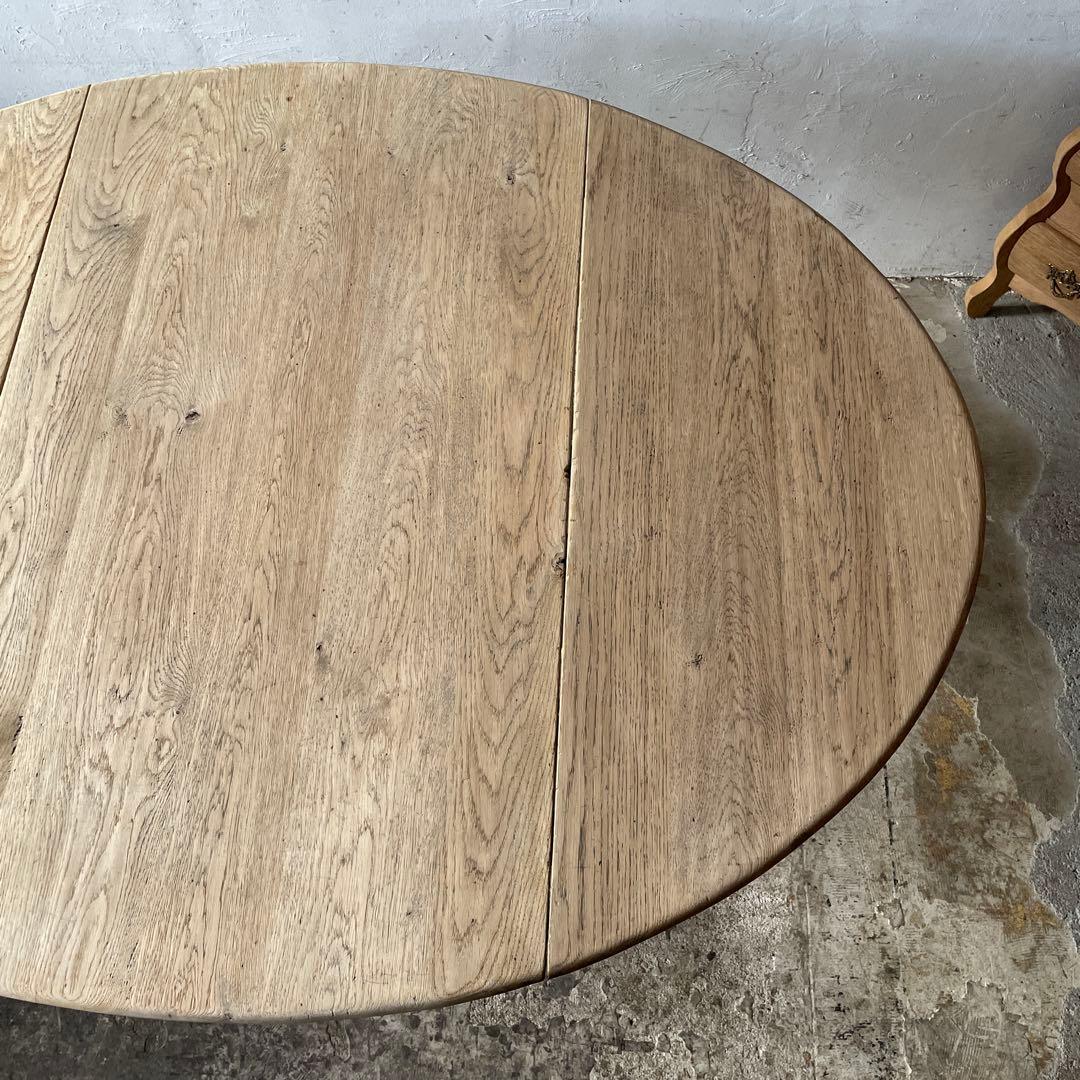 年末・年始SALE ビンテージ　ドロワーゲートレッグテーブル 剥離