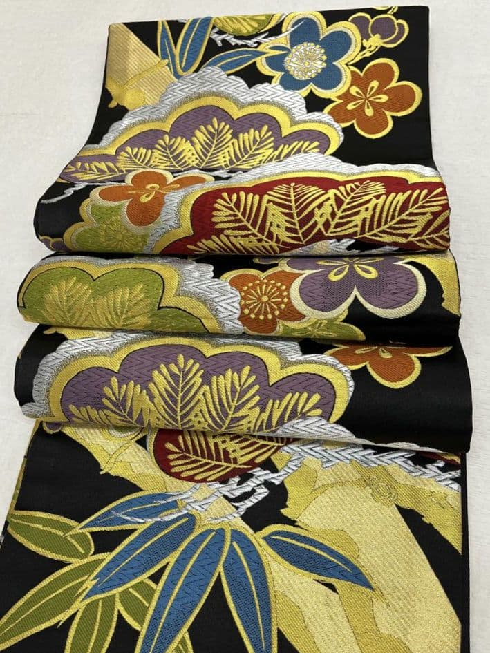 ❪6701w❫ ▧ 袋帯 (化繊) ▧ 振袖用