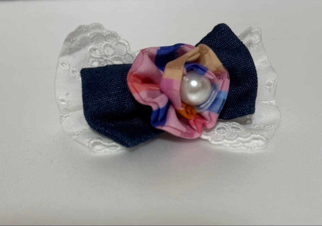 3点セット　チュール　ワンピース　ヘッドアクセ　犬用