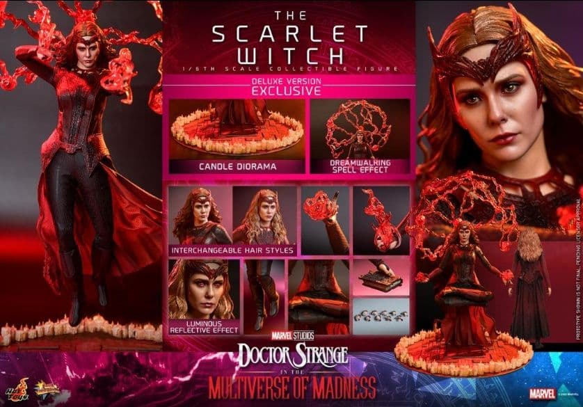 【ホットトイズ】スカーレット・ウィッチ DX版