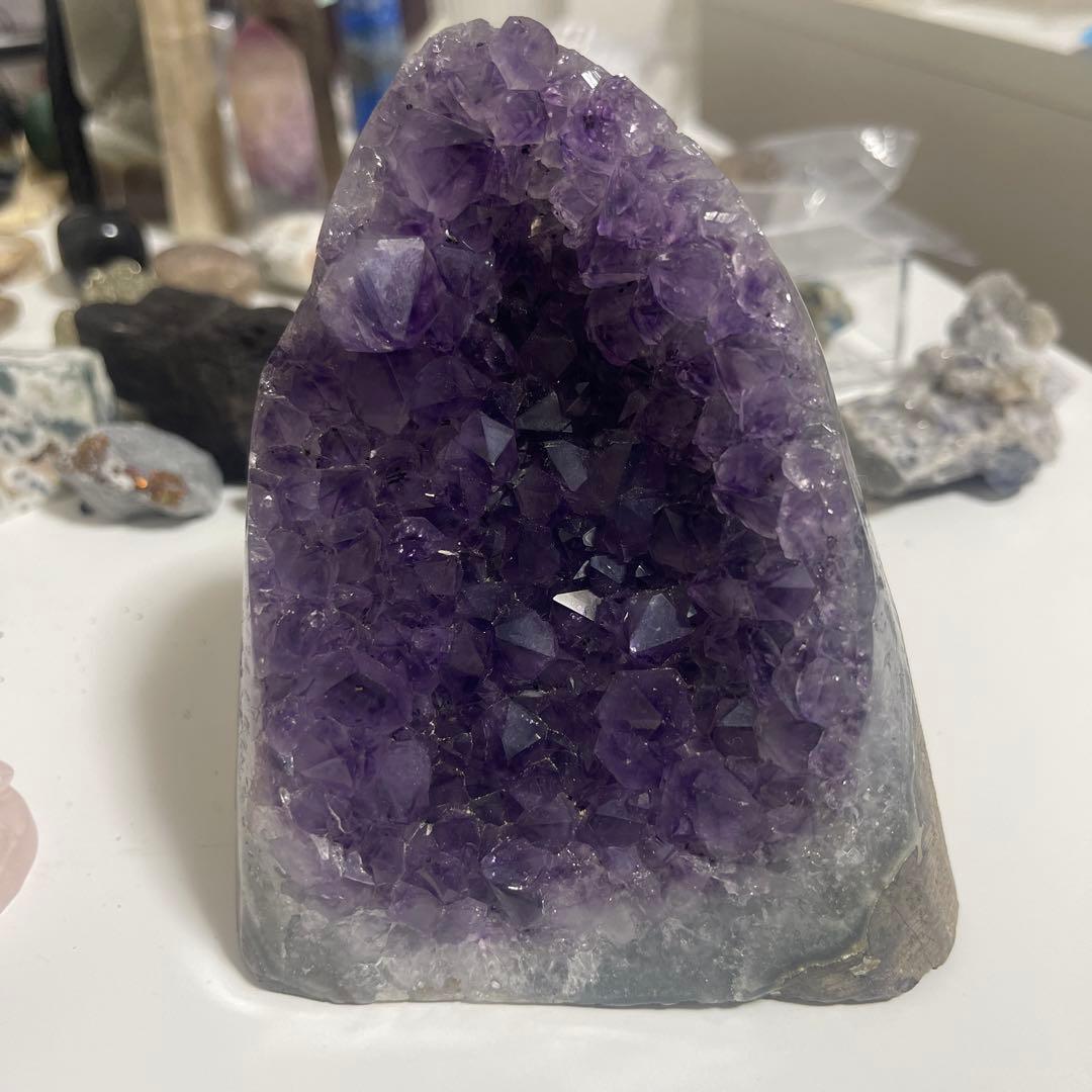 アメジスト ポイント型クリスタル 約15cm