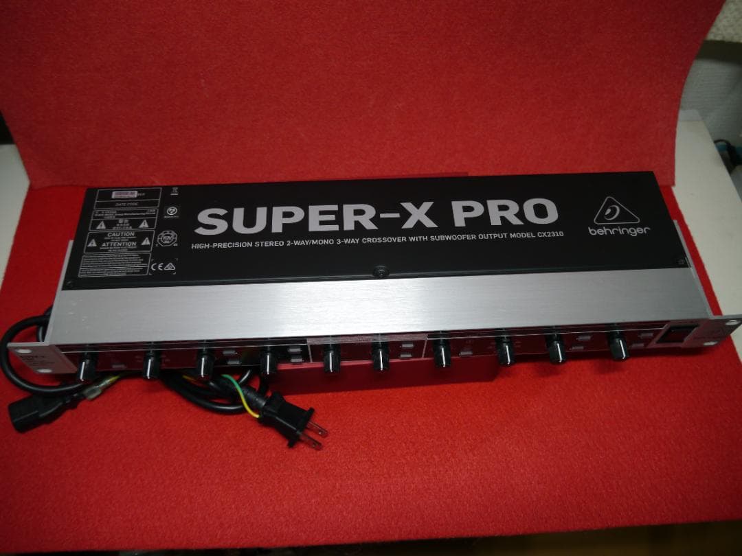 【ジャンク品】BEHRINGER ベリンガ SUPER-X PRO CX2310