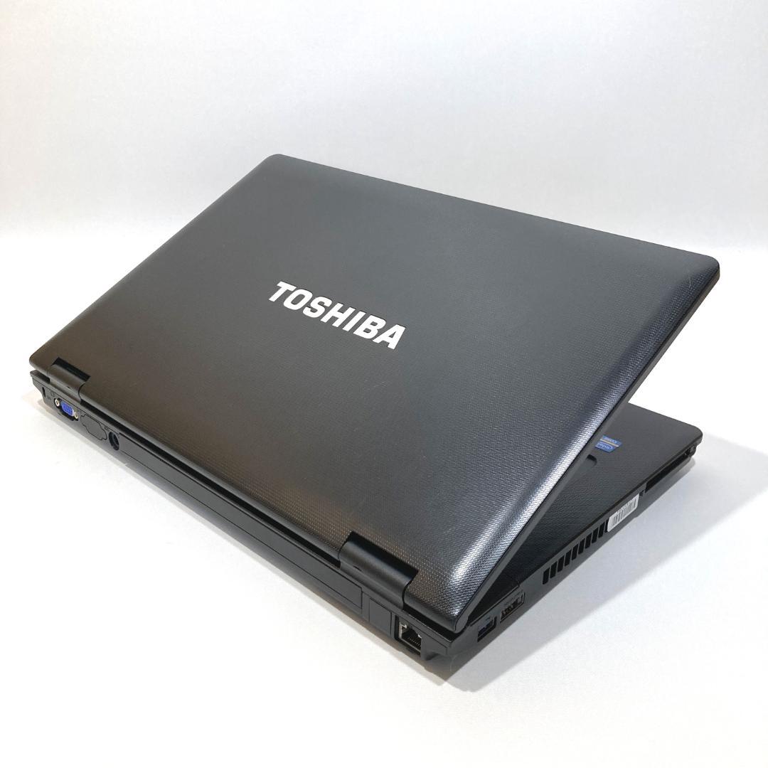 初心者✨快速・大画面・DVD・大容量✨黒✨すぐ使えるノートパソコン◇T392-2