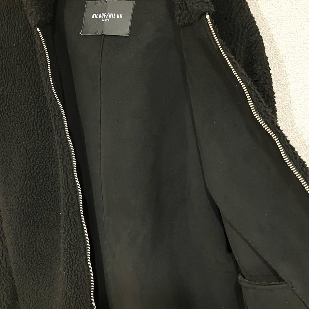 NIL DUE / NIL UN　ACT4　サイドジップボアコート　S