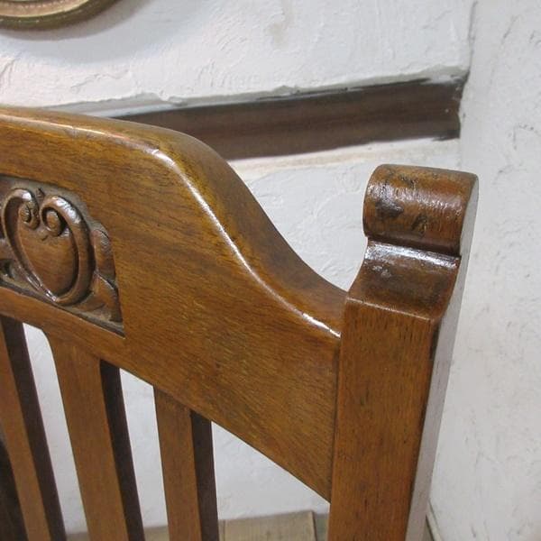 イギリス アンティーク 家具 ダイニングチェア 張りぐるみ椅子 英国 4108d