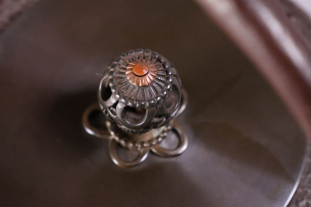 茶道具 釜師・佐藤清光 万代屋形 鉄瓶 共箱 萬代 湯沸 煎茶道具【MA527】