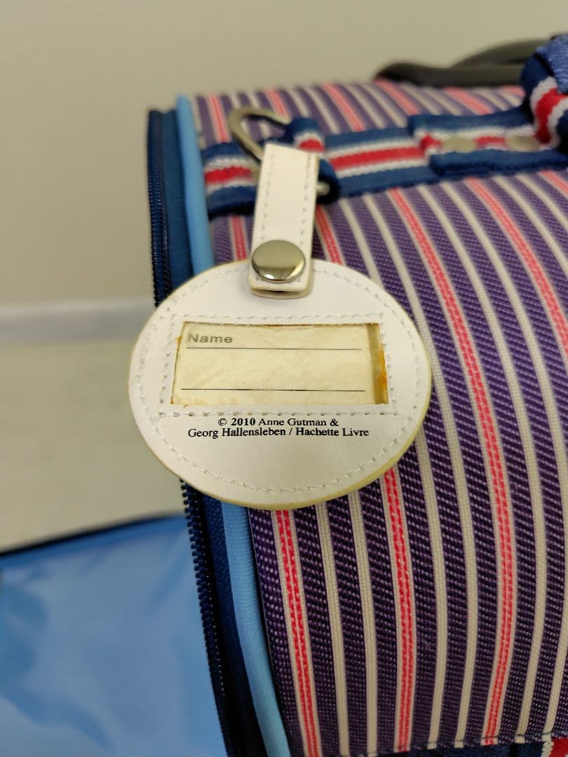 【 レア商品 】リサとガスパール　キャスター付きデニムキャリーケース