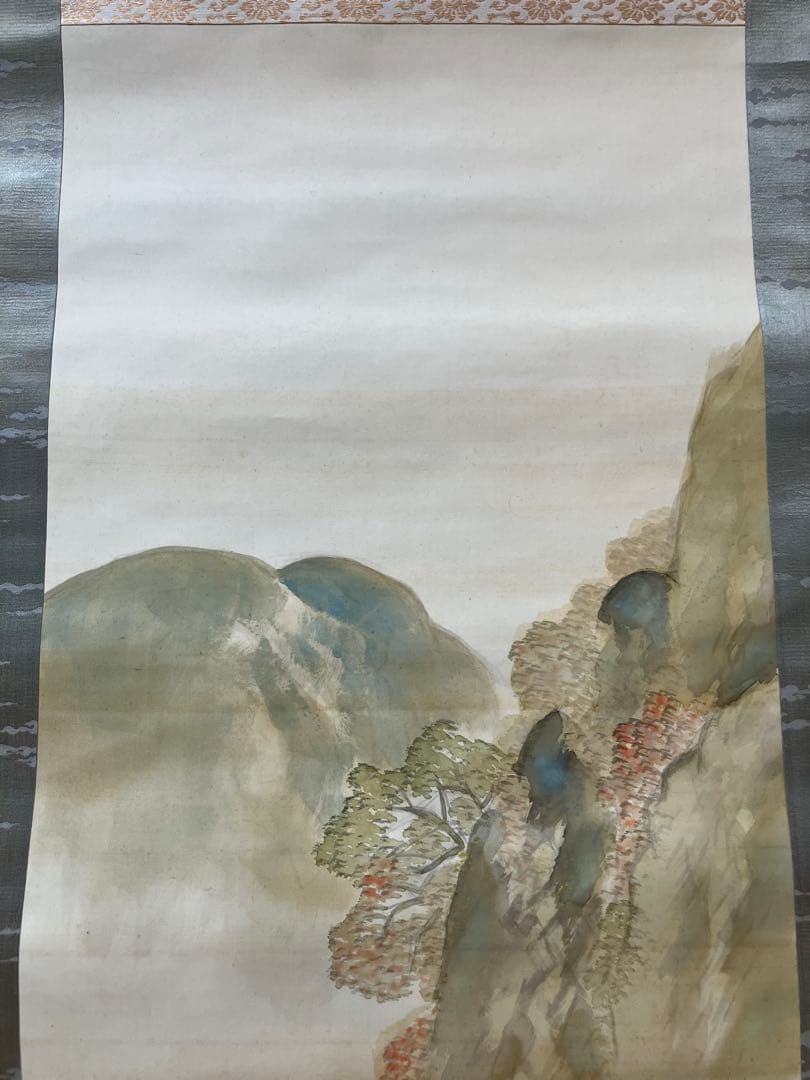 清泉筆『山水』四幅対掛軸