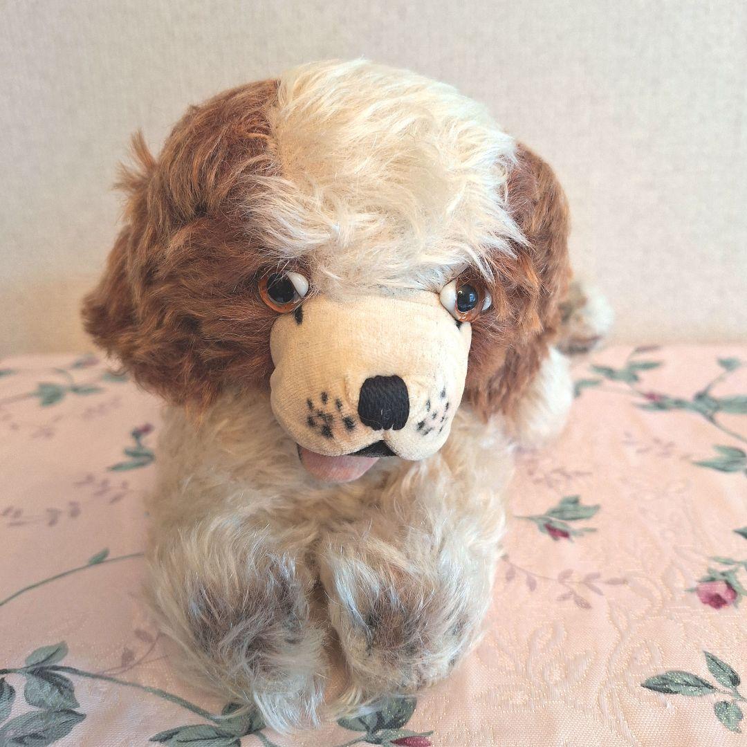 【アンカー社製】　コッカースパニエルのヴィンテージぬいぐるみ