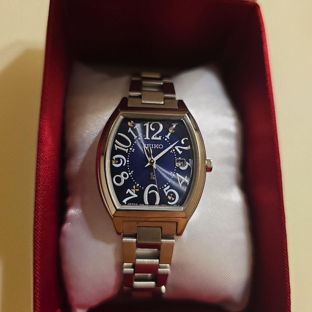 【美品】セイコールキア SSVW093 電波ソーラ－動作確認済み