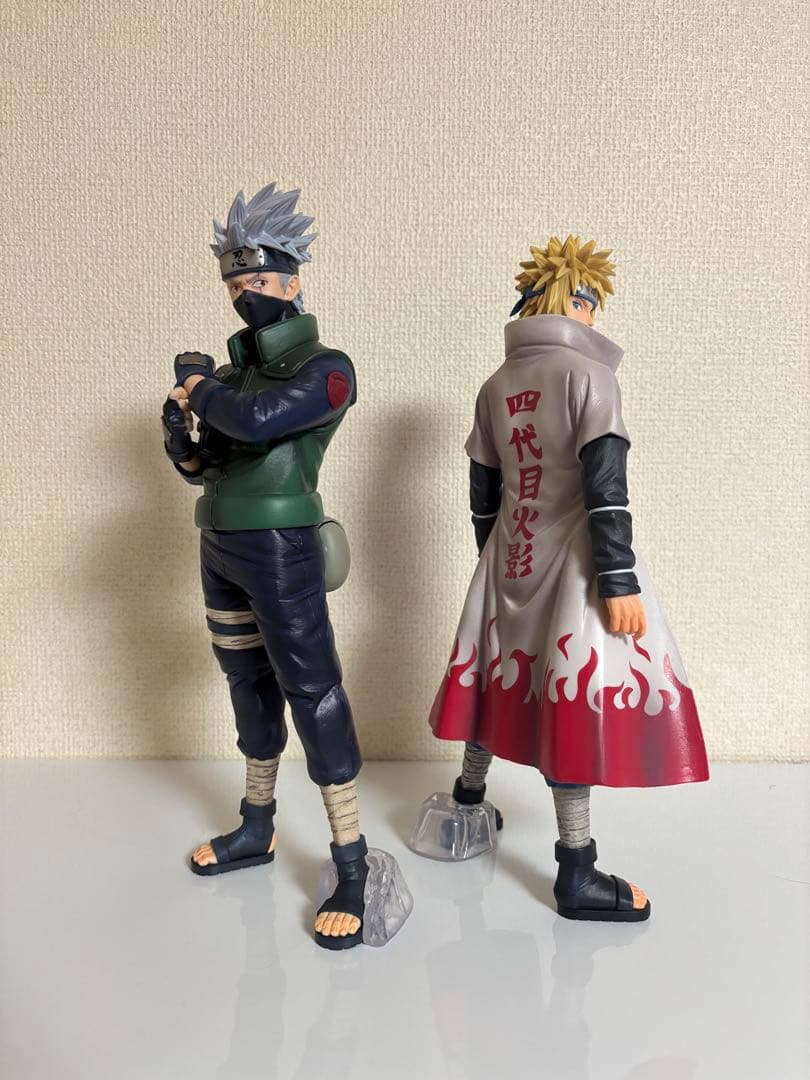 NARUTO 一番くじ　はたけ カカシ 波風 ミナト　フィギュア