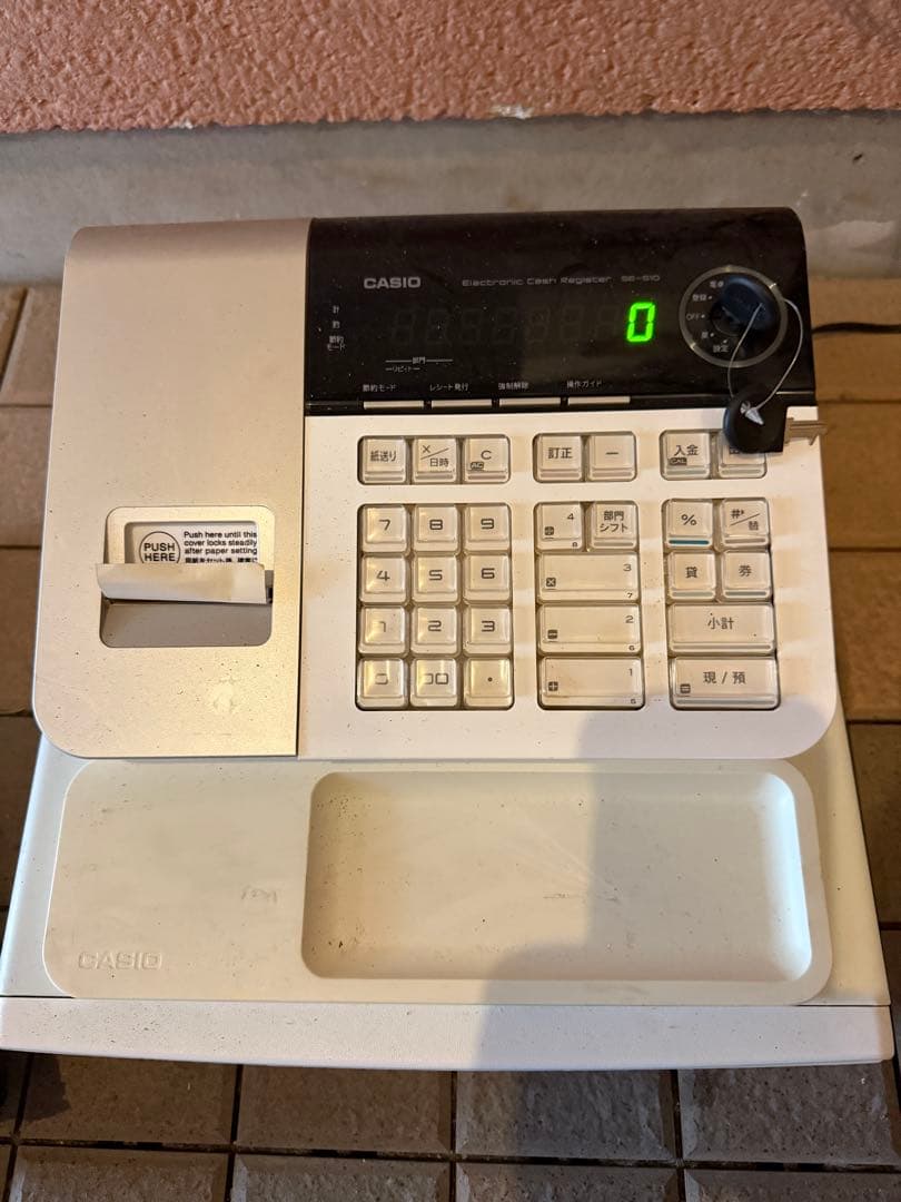 CASIOカシオ電子レジスターSE-S10