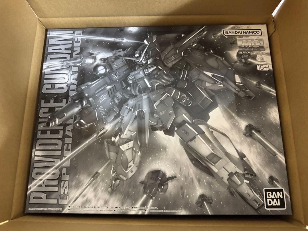 MG 1/100 プロヴィデンスガンダム　スペシャルコーティング　段ボール発送