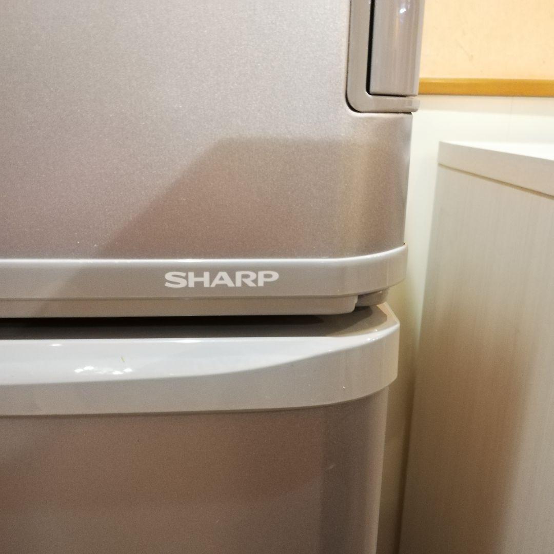 ◇SHARP 冷蔵庫｜2023年製 SJ-W358K-S 350L｜どっちもドア
